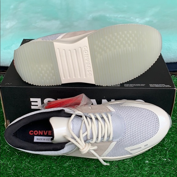 CONVERSE RUN STAR OX PURE PLATINUM/VINTAGE WHITE M - Picture 3 of 16